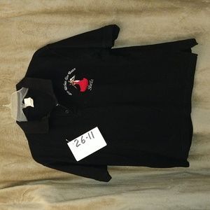 Women's polo shirt by Three Layer, size Large